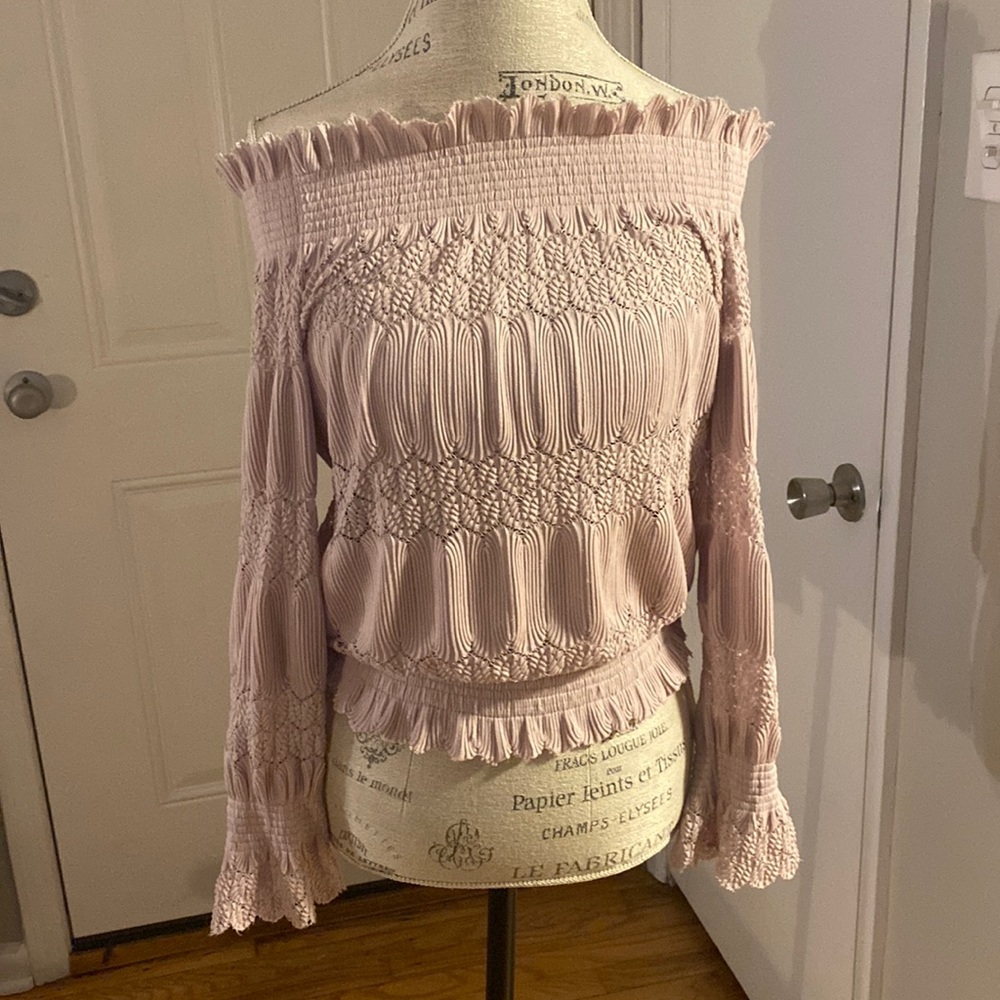 Cute off shoulder blouse